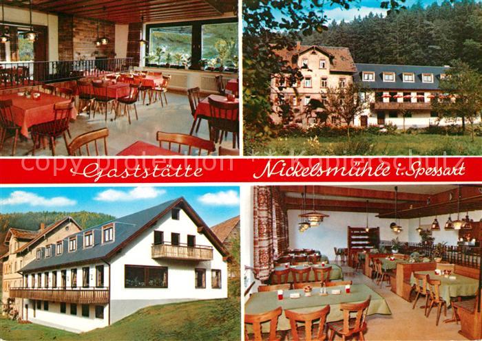 Schollbrunn Spessart Gaststaette nickelsmuehle