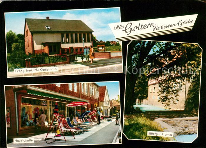 HANNOVER  CITY Goltern Evangelisch freikirchliches Gotteshaus Rittergut Kramer