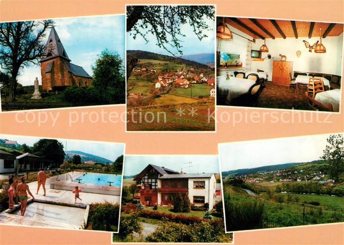 Rengershausen Frankenberg Eder Pension Gerda Ferien auf dem Bauernhof