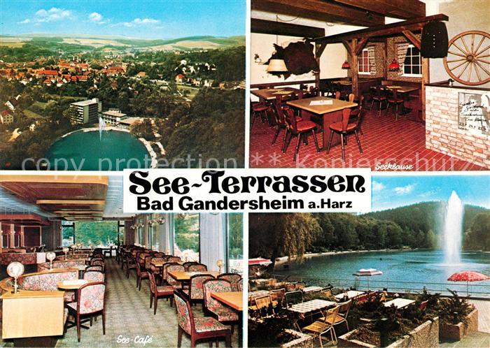 Bad Gandersheim See Terrassen Cafe Seeklause