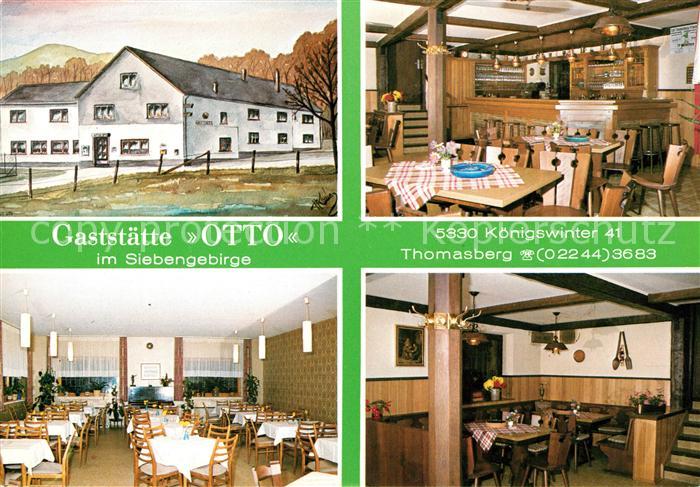 Koenigswinter Gaststaette Otto Thomasberg