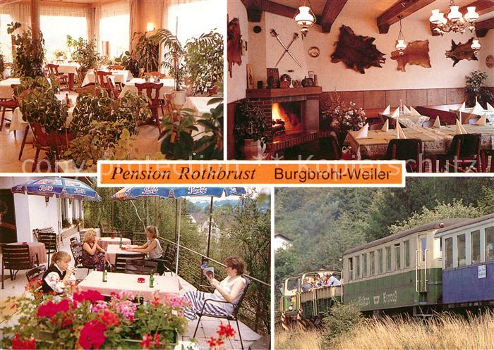 Weiler Burgbrohl Pension Rothbrust Eisenbahn