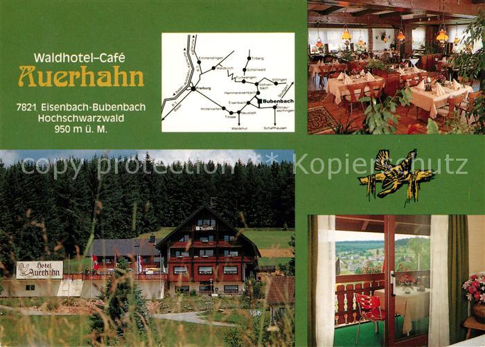 Bubenbach Waldhotel Cafe Auerhahn