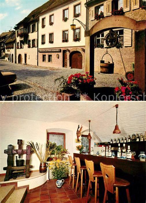 Burkheim Kaiserstuhl Weinstube Zur alten Schmiede