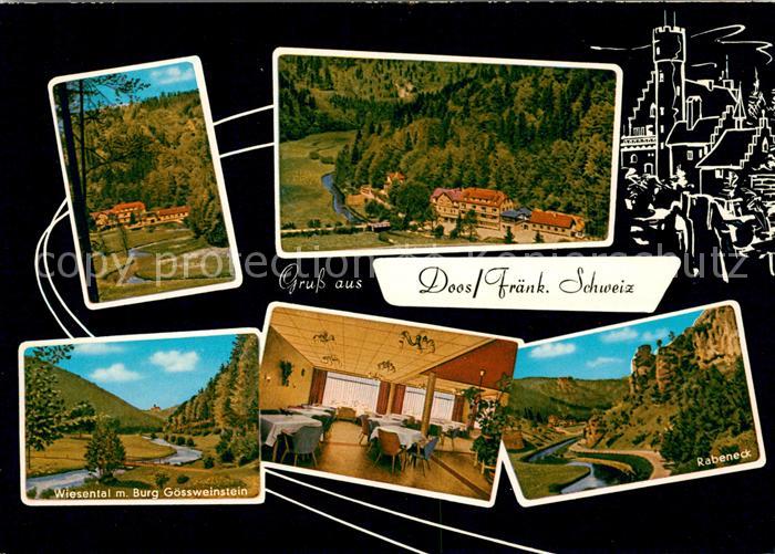 Doos Forchheim Wiesental Burg Goessweinstein Rabeneck