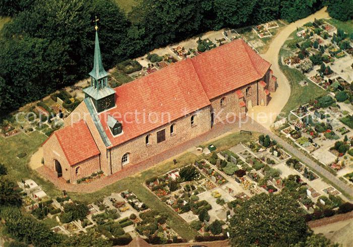 St Peter-Ording Fliegeraufnahme St. Petri