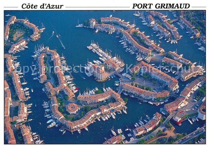 Port Grimaud Fliegeraufnahme