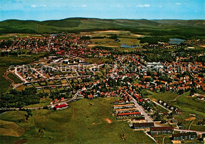 Clausthal-Zellerfeld Fliegeraufnahme