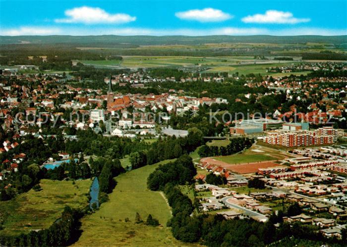 Uelzen Lueneburger Heide Fliegeraufnahme