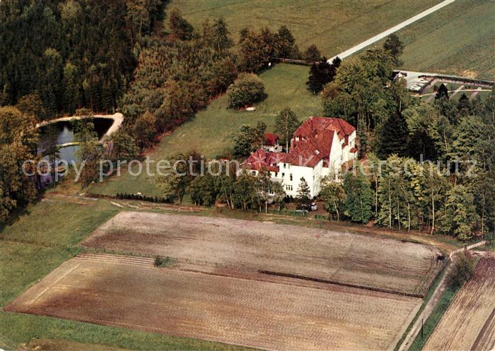 Walsrode Lueneburger Heide Fliegeraufnahme Ferienheim Walsrode