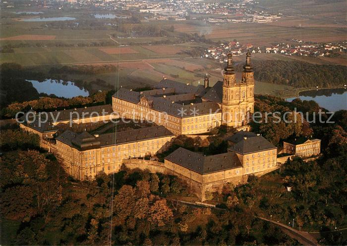 Lichtenfels  Oberfranken Bayern Fliegeraufnahme Kloster Banz