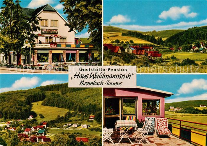 Brombach Schmitten Gaststaette Haus Waidmannsruh