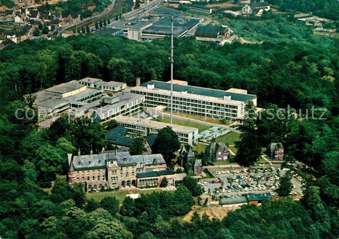SAARBRueCKEN Saarland Fliegeraufnahme Funkhaus Schloss Halberg