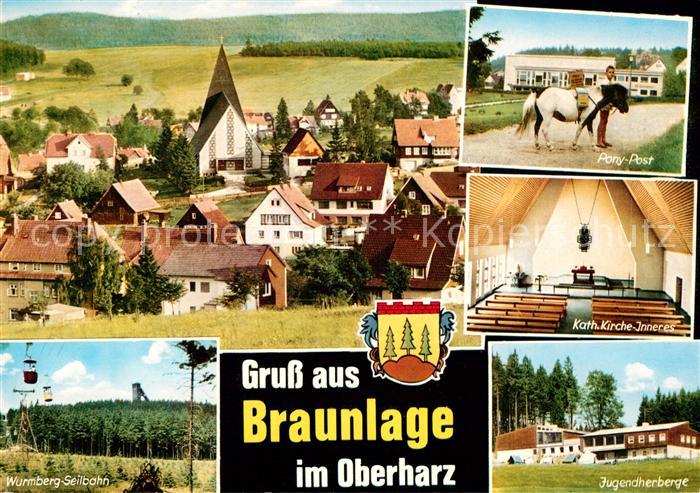 Braunlage Luftseilbahn Jugendherberge Pony-Post