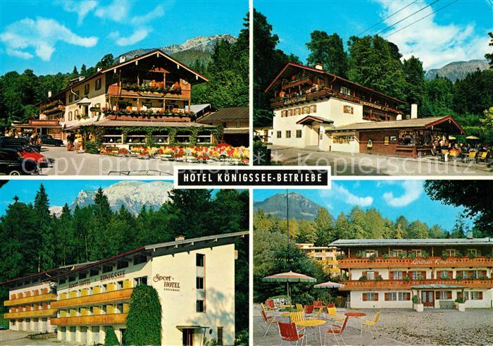 Berchtesgaden Hotel Koenigssee-Betriebe