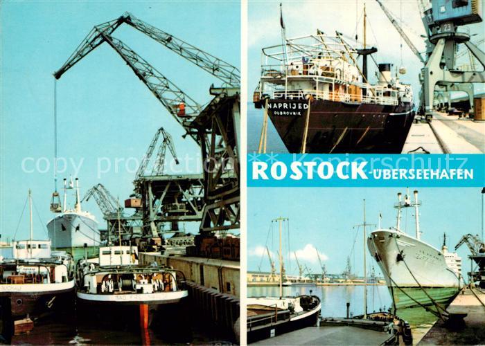ROSTOCK  CITY ueberseehafen