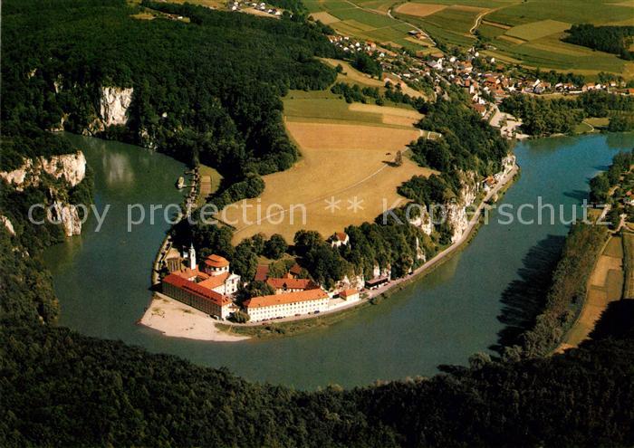 Weltenburg Kelheim Fliegeraufnahme Abtei