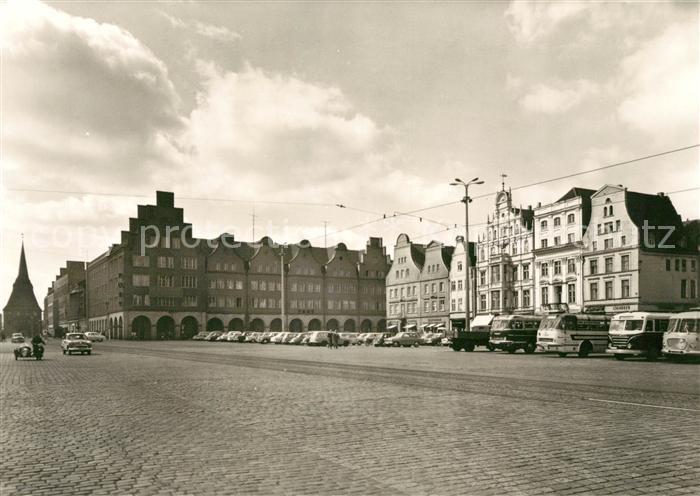 ROSTOCK  CITY Markt Hauptpostamt Steintor
