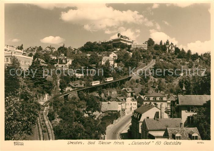 DRESDEN Elbe Bad Weisser HIrsch Luisenhof