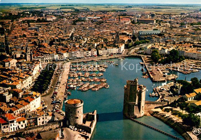 La Rochelle Charente-Maritime Fliegeraufnahme Port Tours