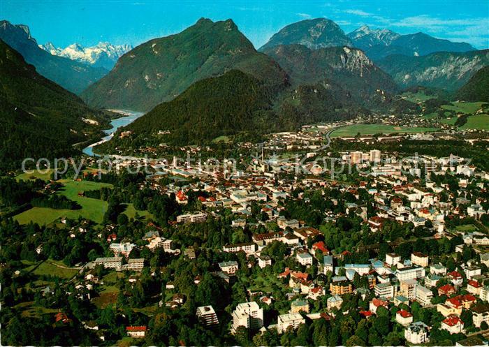 Bad Reichenhall Fliegeraufnahme Reiteralpe Loferer Steinberge Muellnerhorn