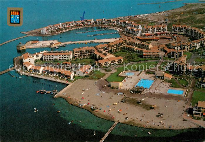 Port Barcares Fliegeraufnahme Coudalere