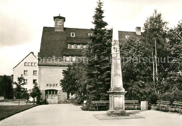 Johanngeorgenstadt Postmeilensaeule