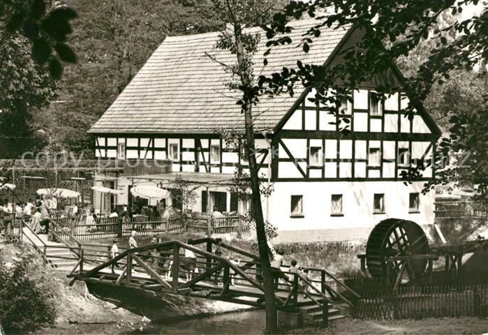 Schlaubetal HO-Gaststaette Bremsdorfer Muehle