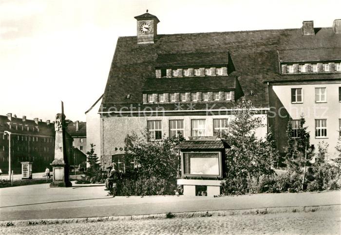 Johanngeorgenstadt Postamt Postsaeule