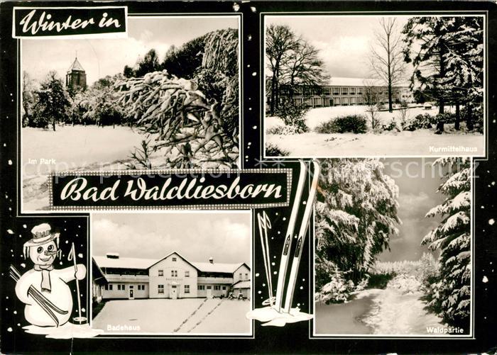 Bad Waldliesborn Kurmittelhaus Badehaus Park