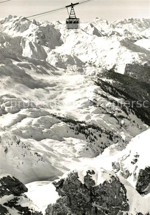 St Anton Arlberg Valluga Bergbahn