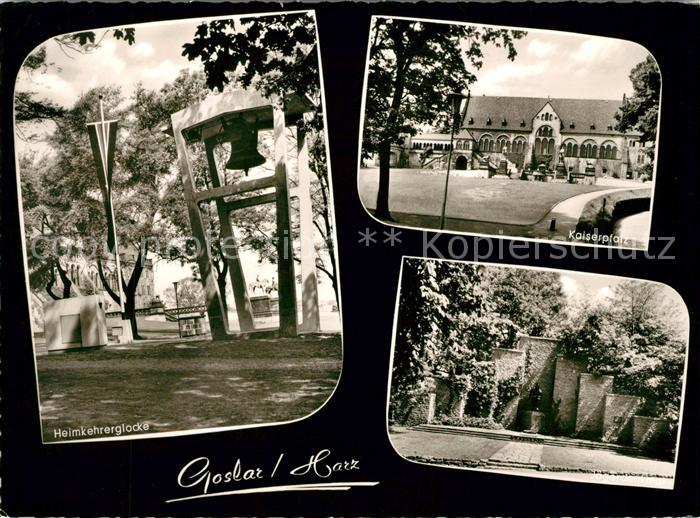 Goslar Heimkehrerglocke Kaiserpfalz Jaegerdenkmal
