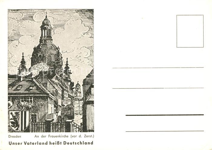 DRESDEN Elbe Frauenkirche