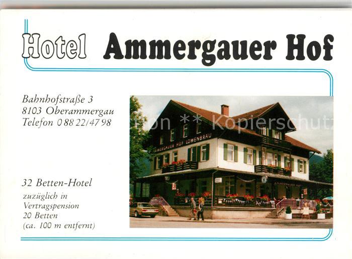 Oberammergau Hotel Ammergauer Hof