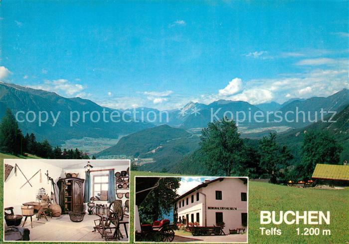 Telfs Tirol Buchen Seefelder Plateau Ropferhof Bergbauernmuseum