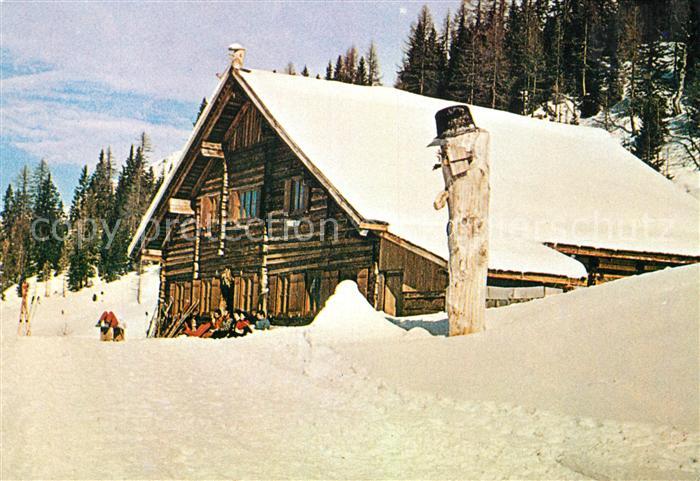 Altenmarkt Pongau Dechantshuette Oberzauch Winterlandschaft