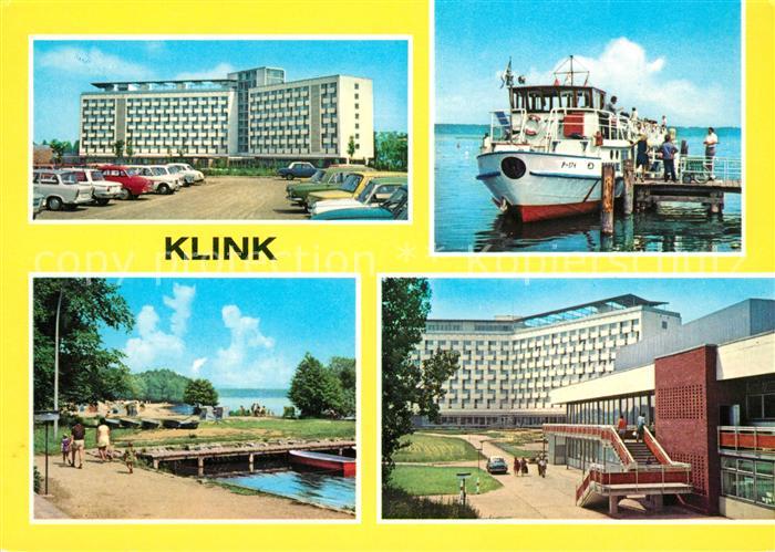 Klink Waren FDGB Ferienobjekt Erholungsheim Herbert Warnke MS Fontane