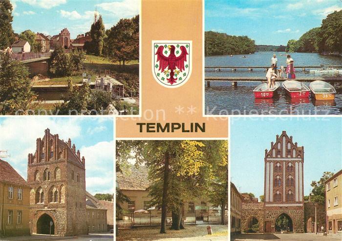 Templin Schleuse Muehlentor HO Gaststaette Faehrkrug Berliner Tor