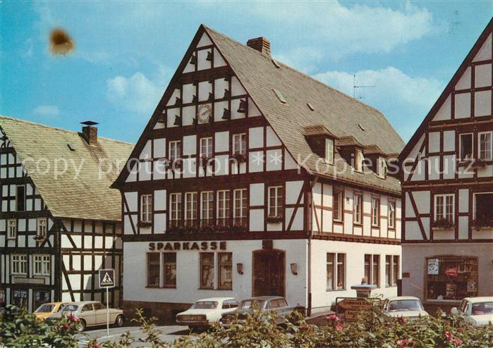 Hilchenbach Sparkasse Fachwerk