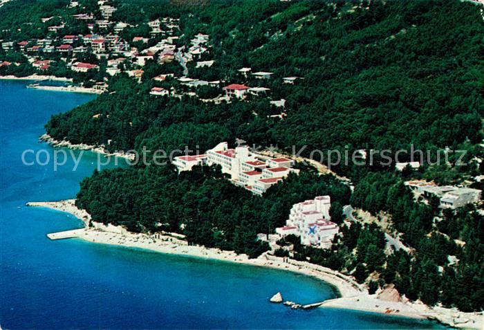 Brela Fliegeraufnahme Hotel Kueste