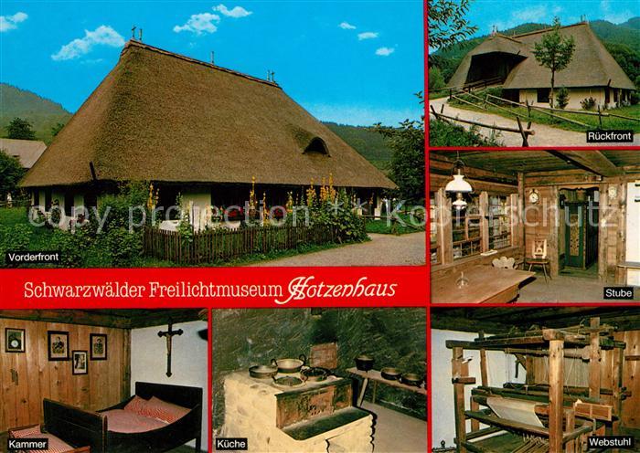 Gutach Schwarzwald Schwarzwaelder Freilichtmuseum Vogtsbauernhof Webstuhl Kueche