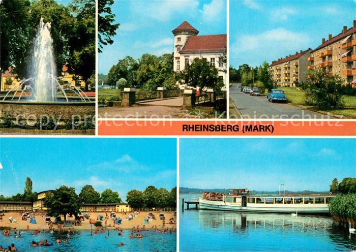 Rheinsberg Springbrunnen Diabetikersanatorium Freibad
