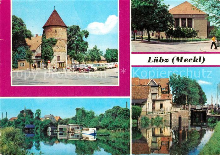 Luebz Wilhelm Pieck Platz Filmtheater Elde Schleuse