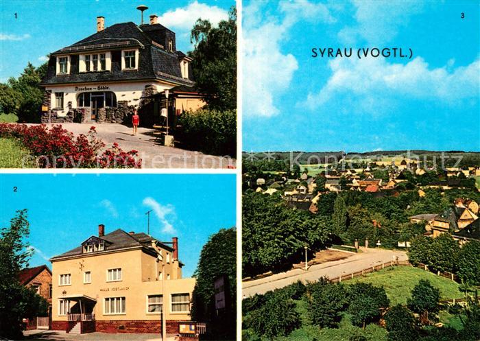 Syrau Vogtland Drachenhoehle Gaststaette Haus Vogtland Panorama