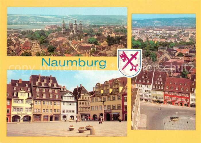 Naumburg Saale Wilhelm Pieck Platz Panoramen