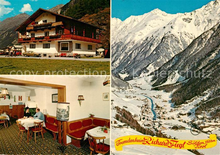 Soelden oetztal Fremdenheim Richard Fiegl Winter