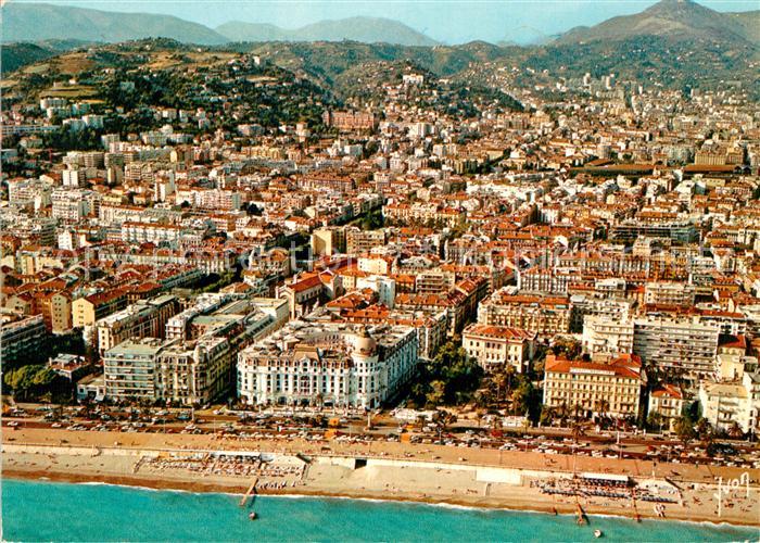 Nice Alpes Maritimes Fliegeraufnahme