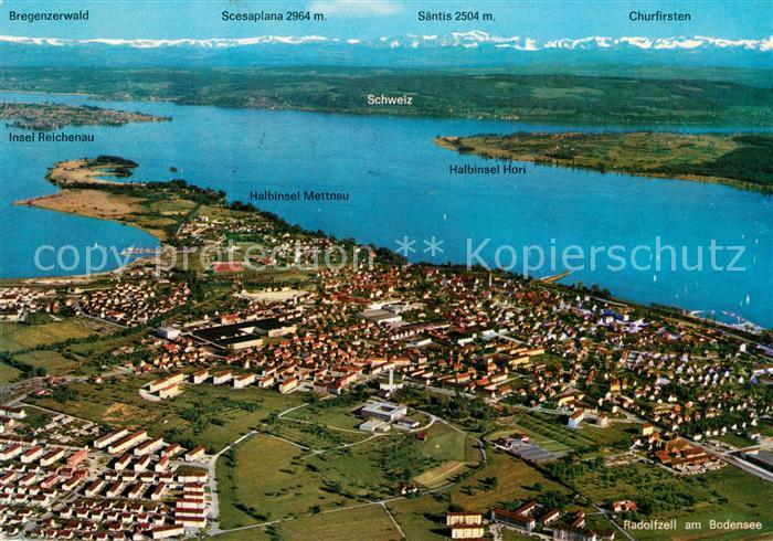 Radolfzell Bodensee Fliegeraufnahme