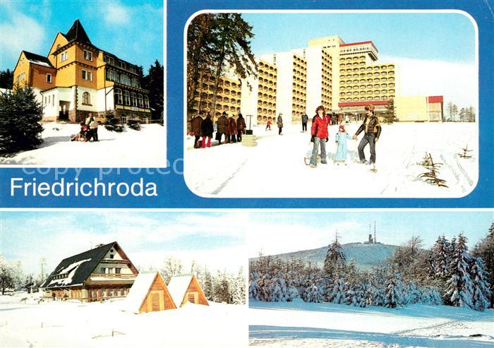 Friedrichroda Spiessberghaus FDGB Erholungsheim August Bebel Heuberghaus