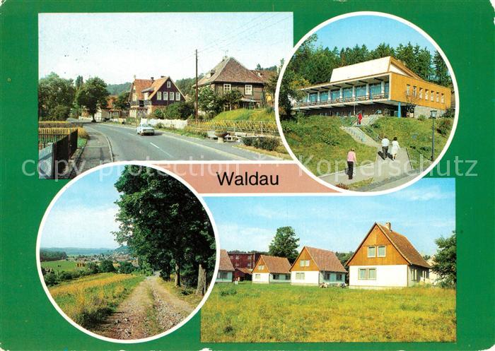 Waldau Hildburghausen FDGB Erholungsheim Bergkristall Bungalows